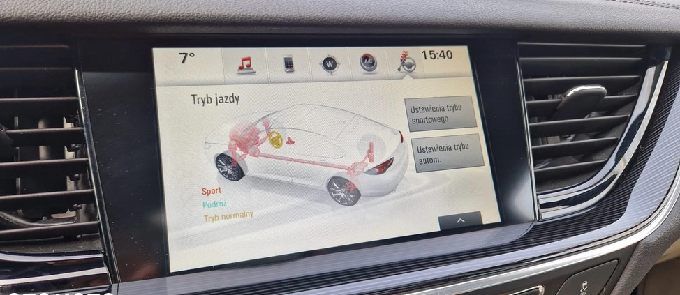 Opel Insignia cena 83000 przebieg: 84000, rok produkcji 2017 z Czechowice-Dziedzice małe 596